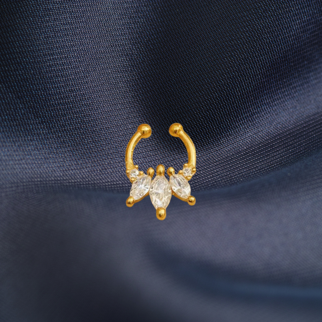 3 OVAL SEPTUM NOSEPIN