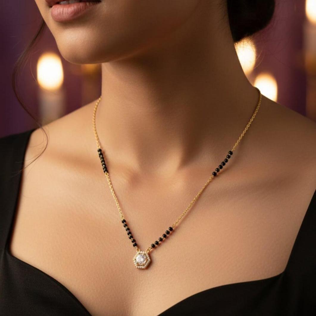 SILVER MANGALSUTRA - 02