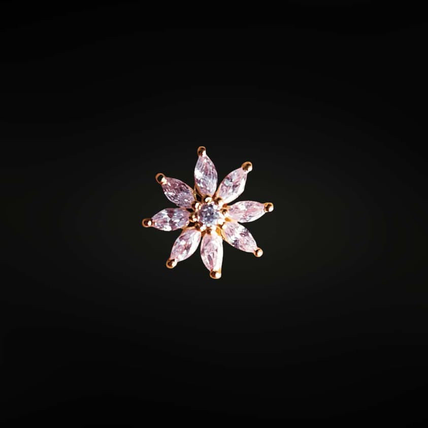 FLOWER SILVER NOSEPIN