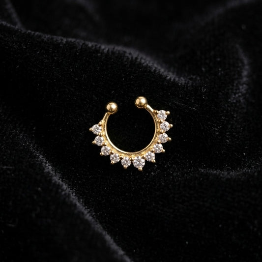 11 STONE SILVER SEPTUM