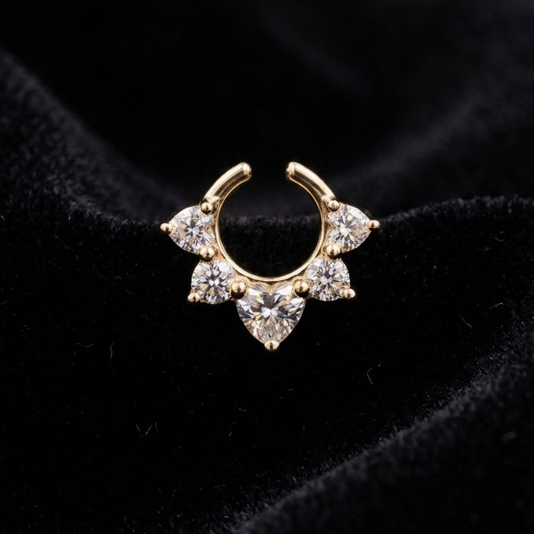 HEART SILVER SEPTUM