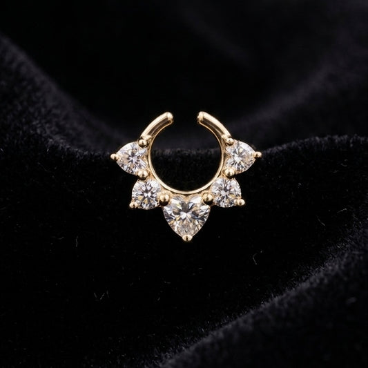 HEART SILVER SEPTUM