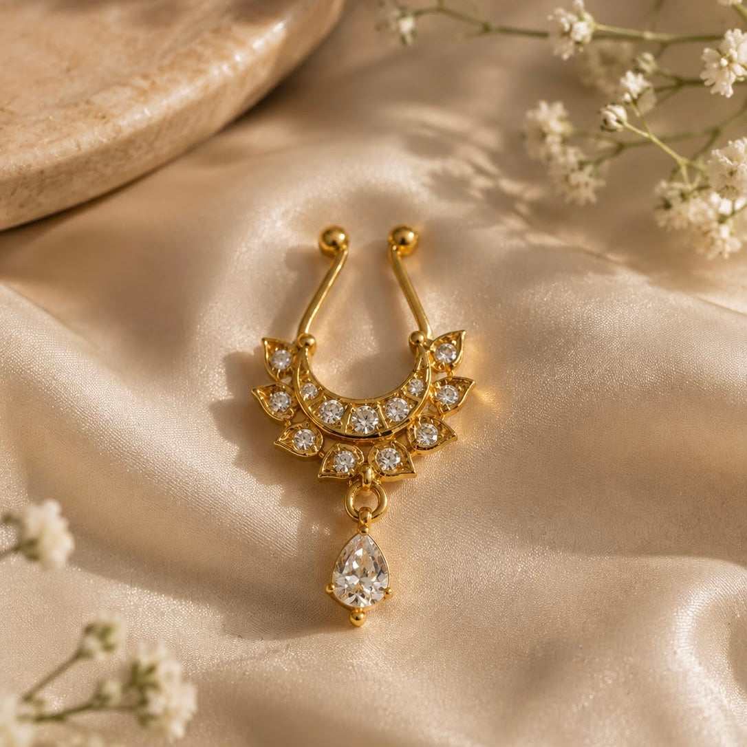 AVYA WHITE DROP SEPTUM
