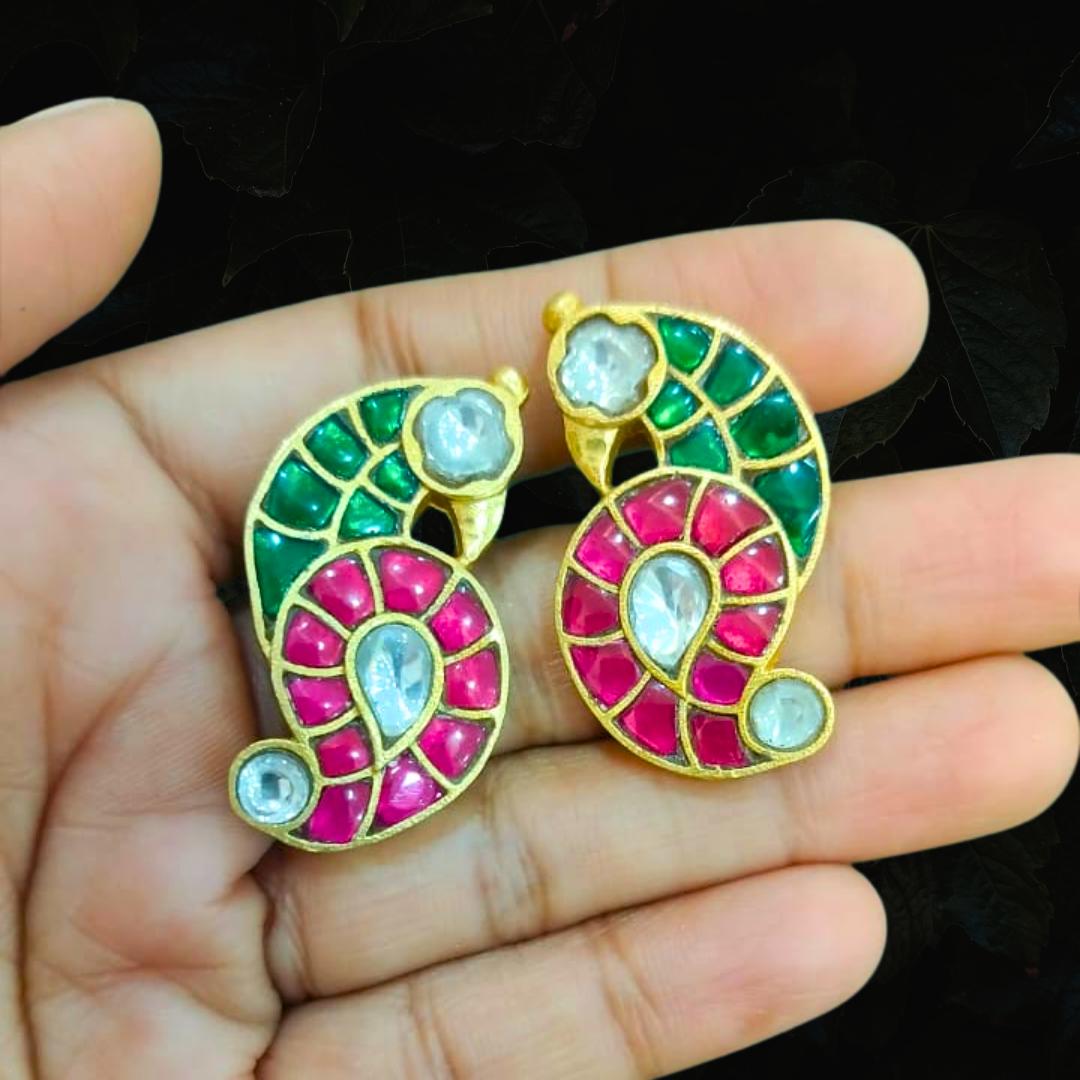 PEACOCK EARRINGS